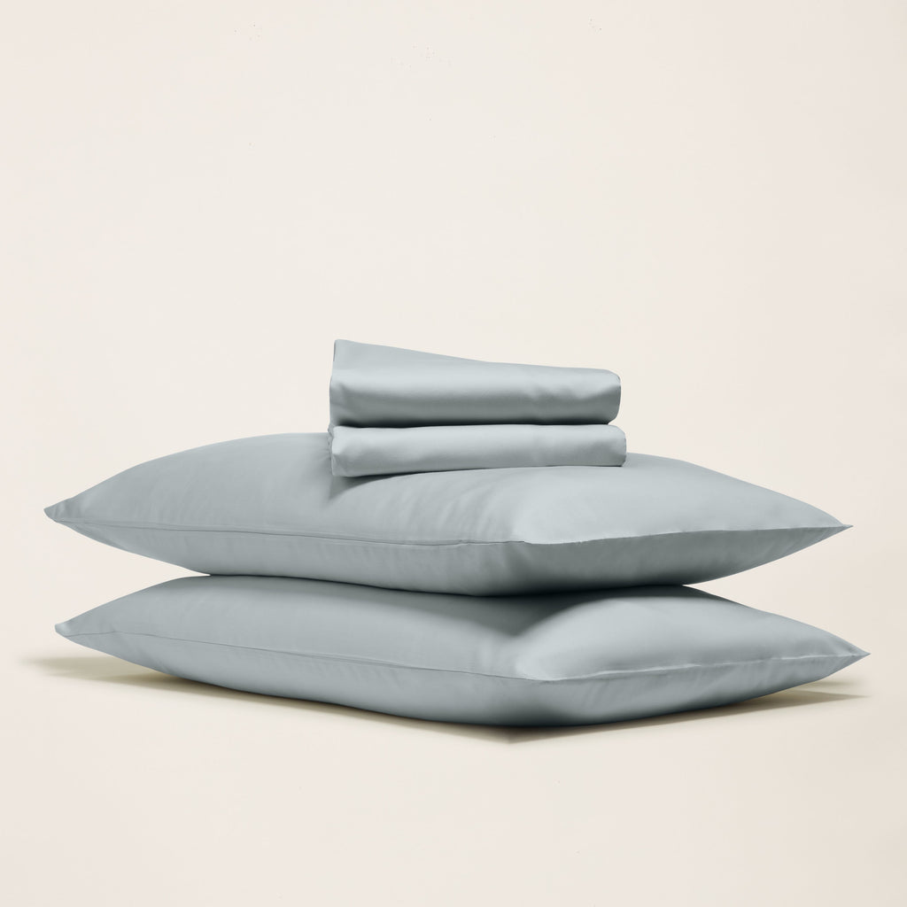 Parure de lit de luxe en satin de coton australien