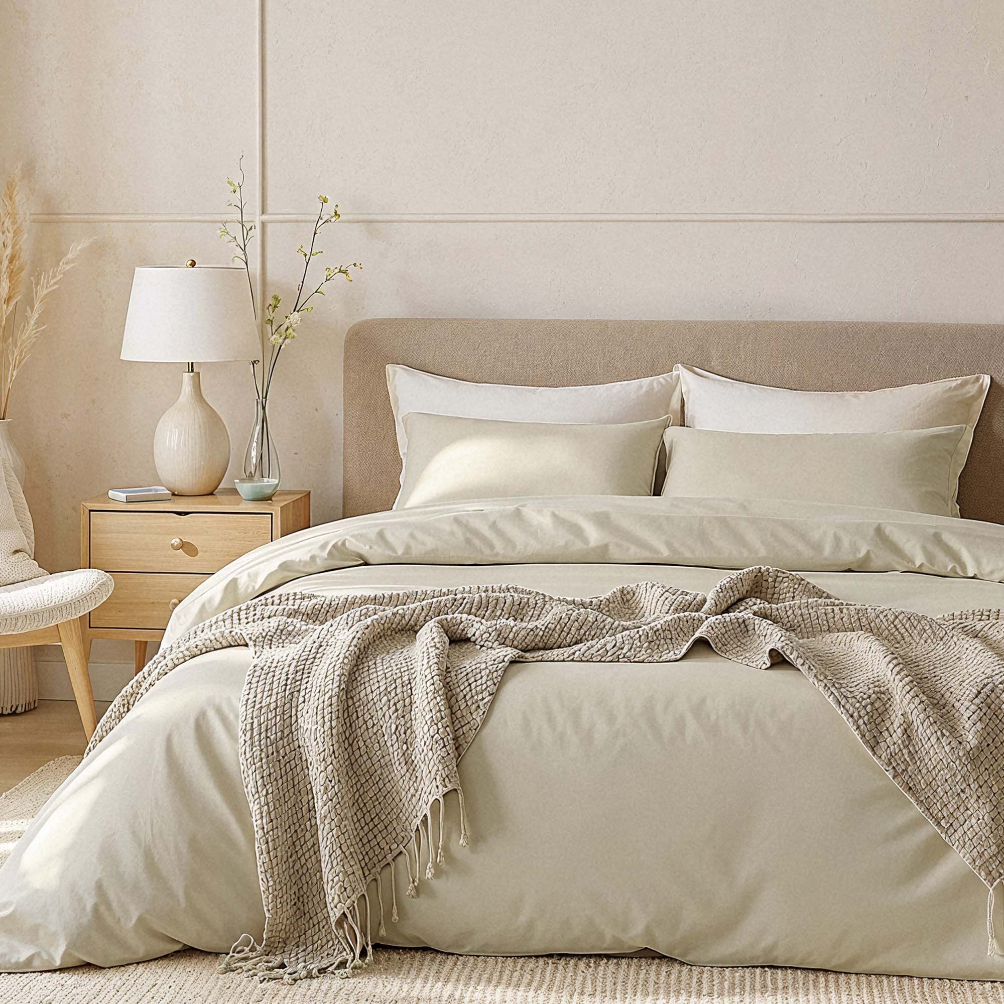 Parure de taies d'oreiller en satin de luxe australien