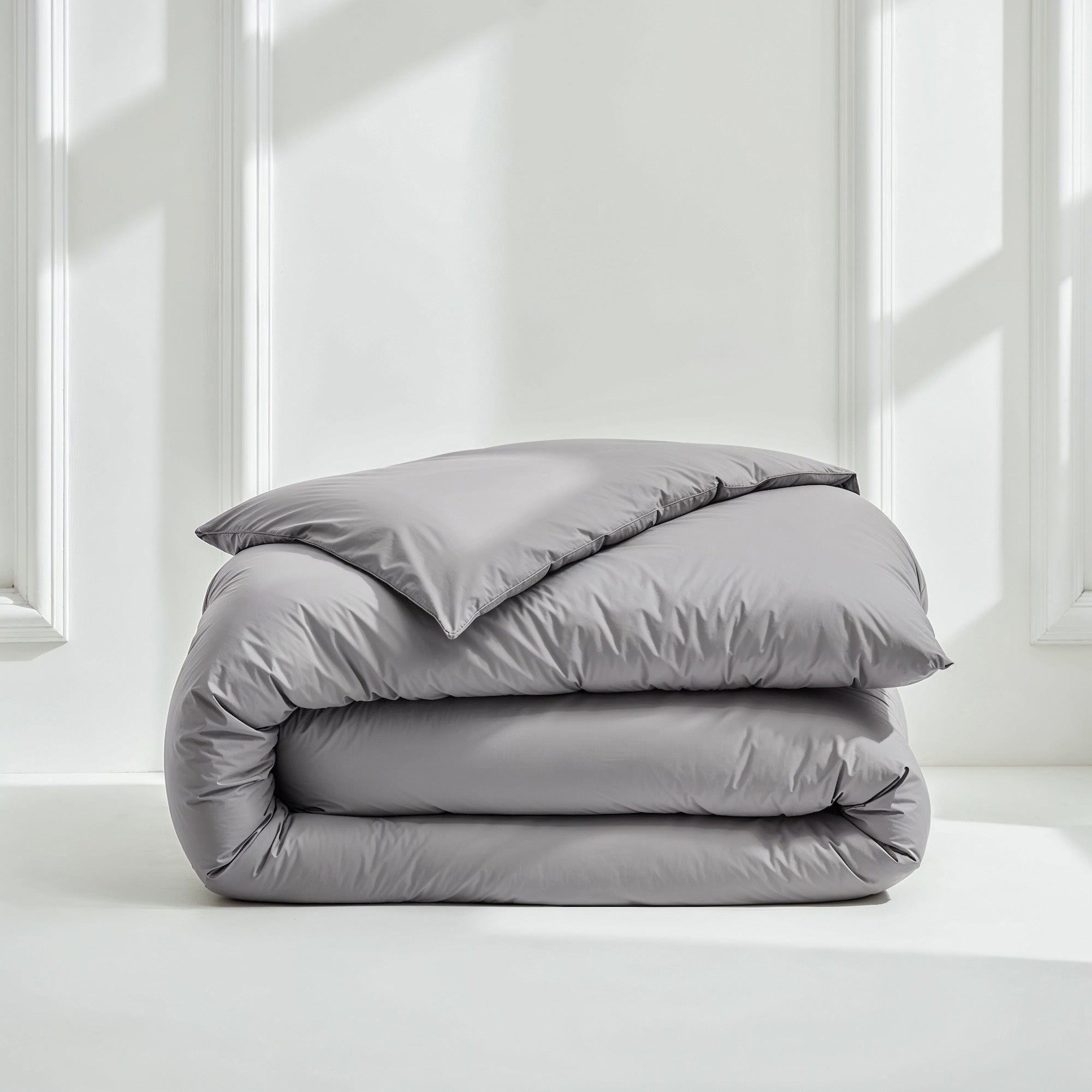 Parure de lit de luxe en satin de coton australien