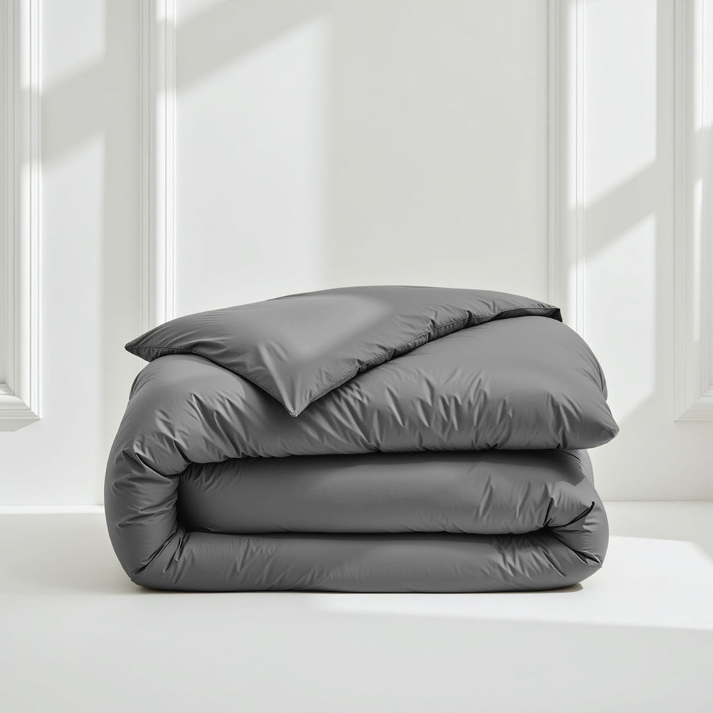Parure de lit de luxe en satin de coton australien