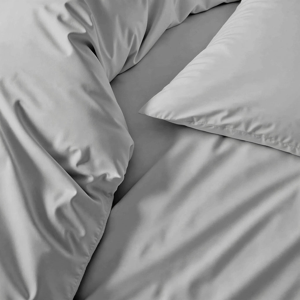 Parure de lit de luxe en satin de coton australien