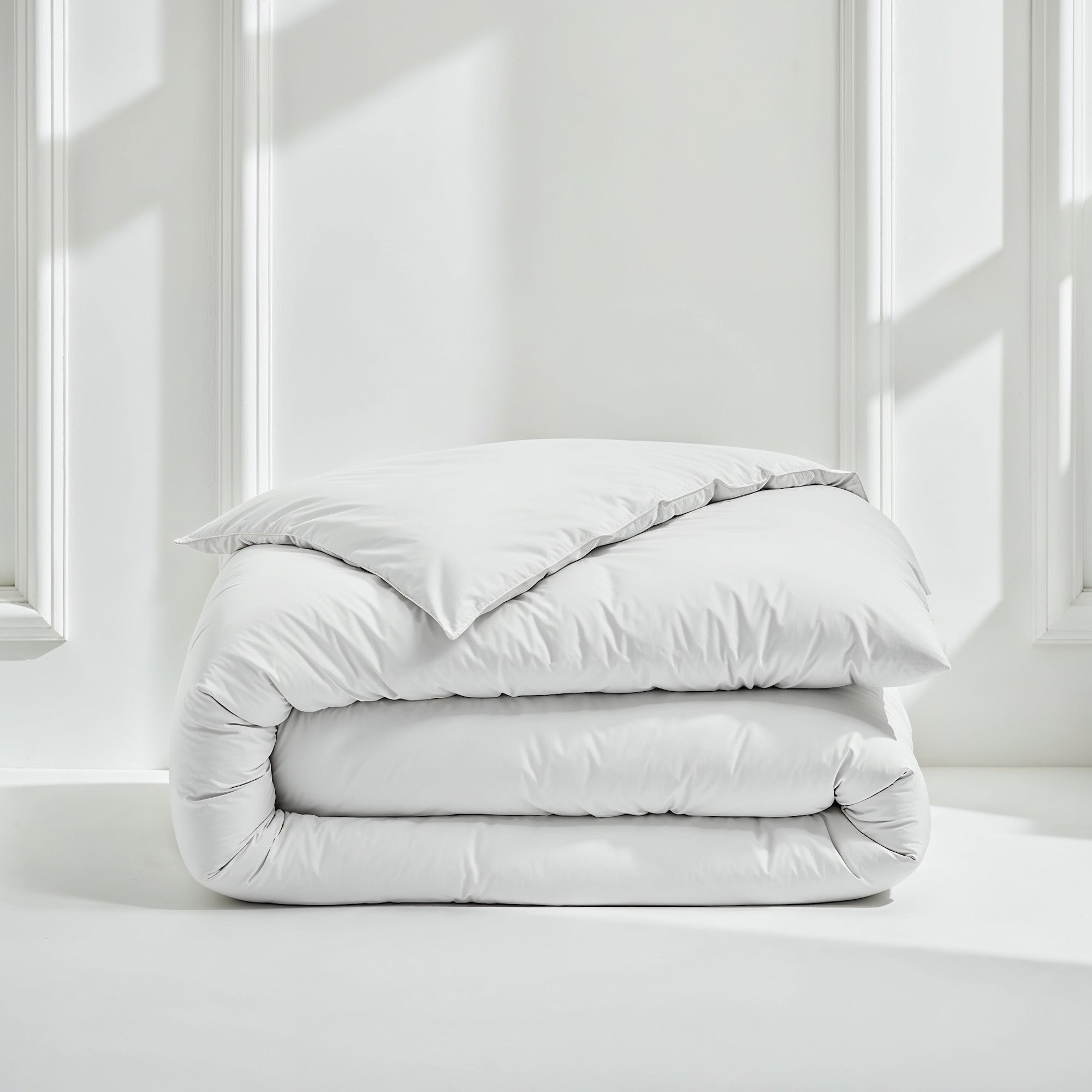 Parure de lit de luxe en satin de coton australien