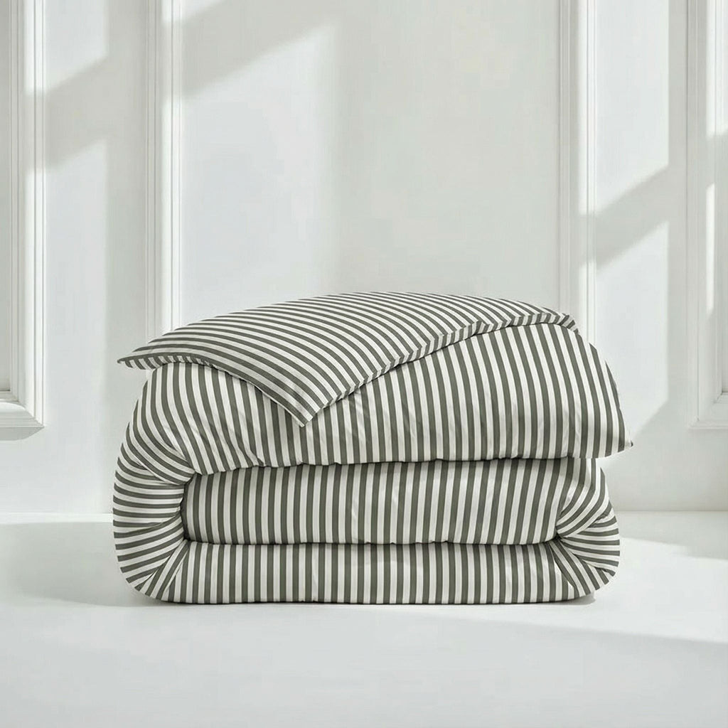 Parure de lit de luxe en satin de coton australien