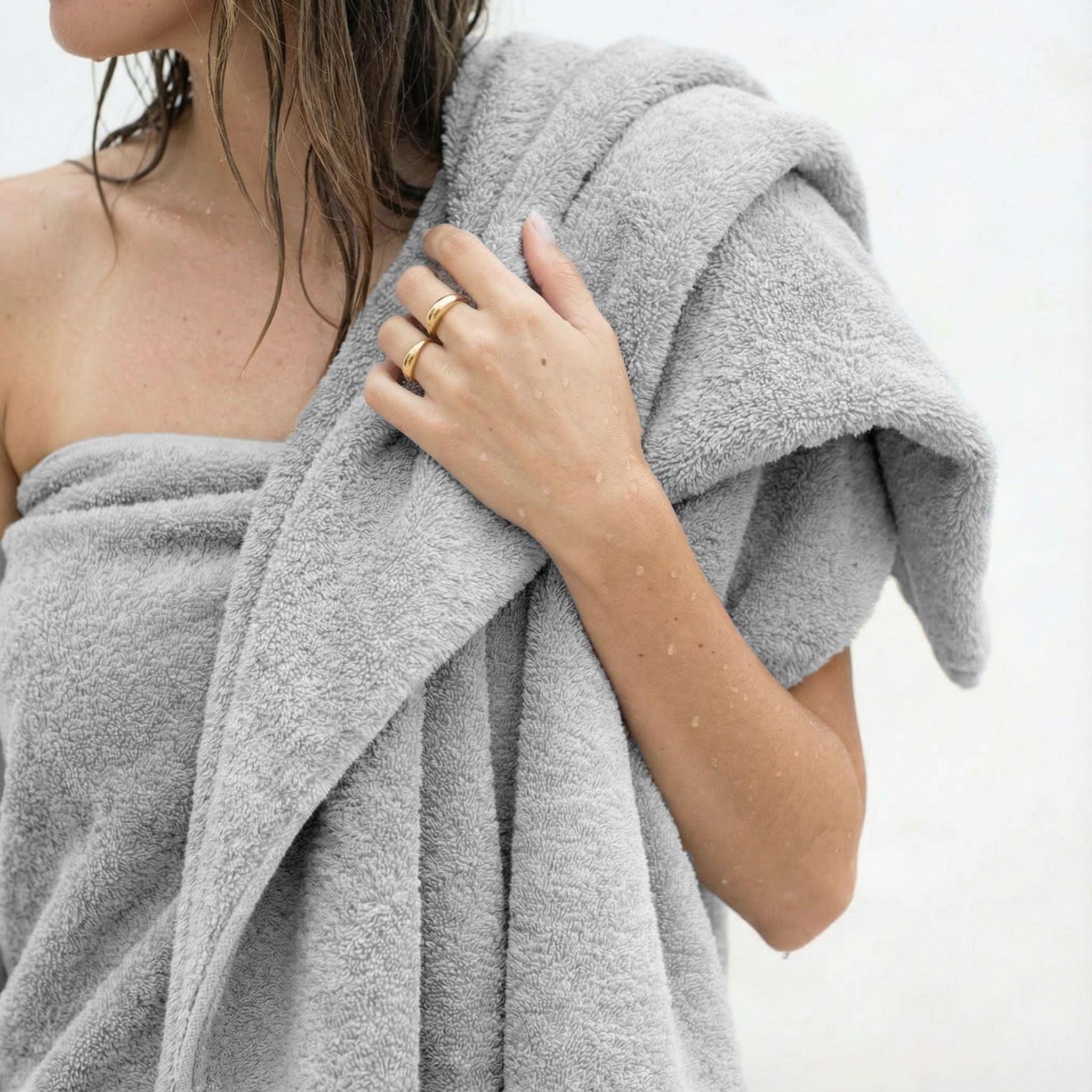 Serviettes ultra douces en coton australien