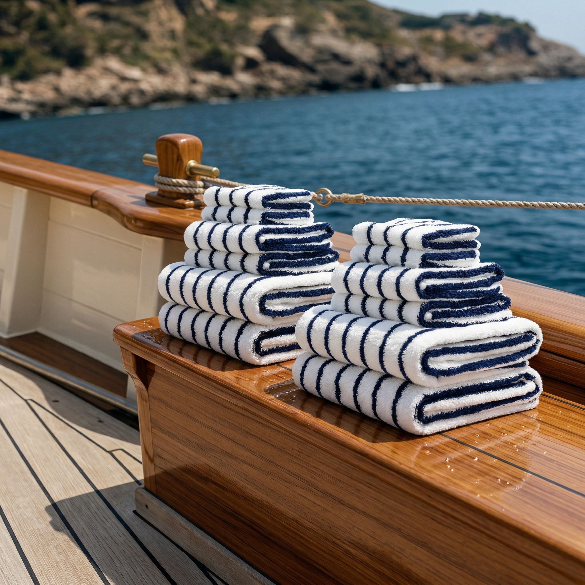 Serviettes ultra douces en coton australien