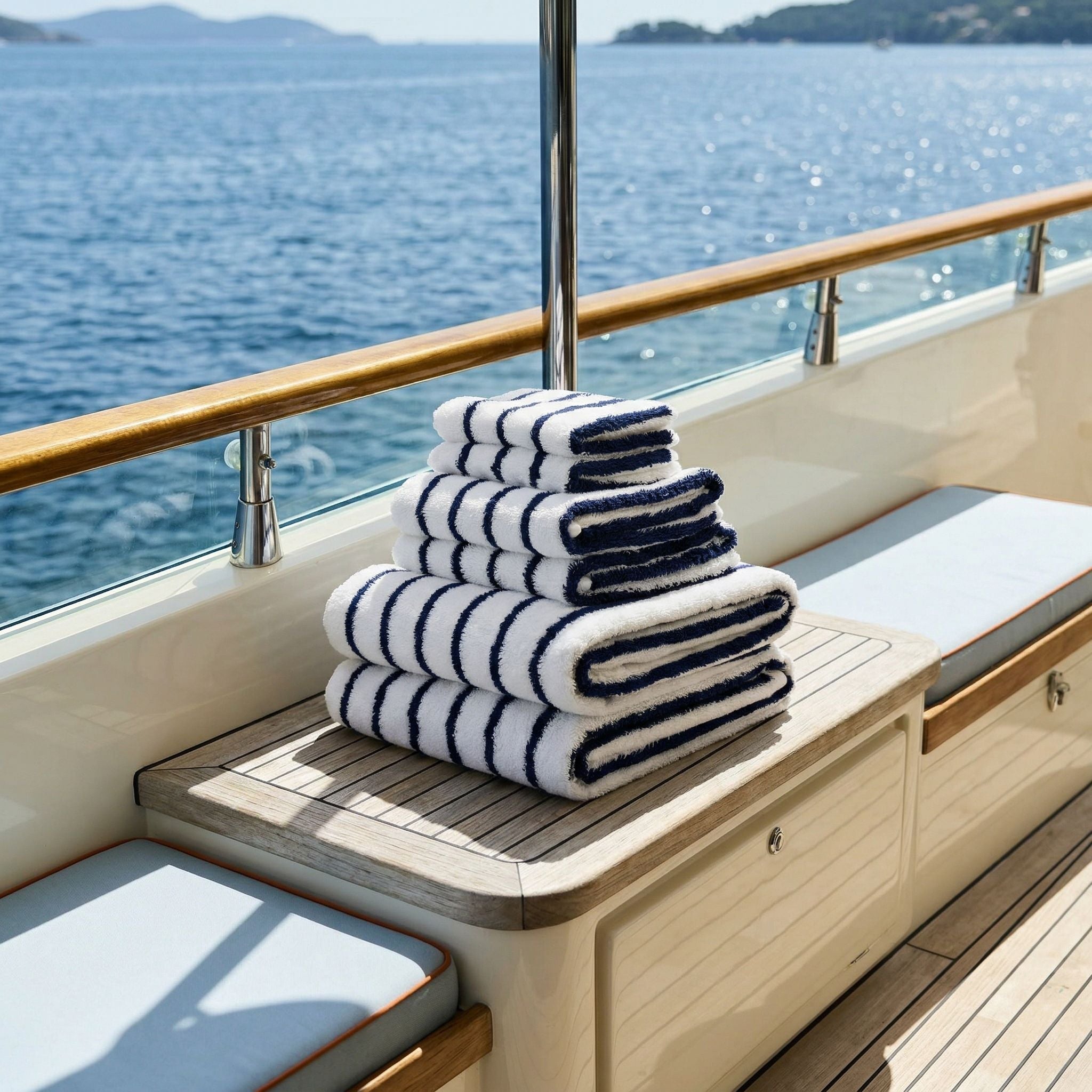 Serviettes ultra douces en coton australien