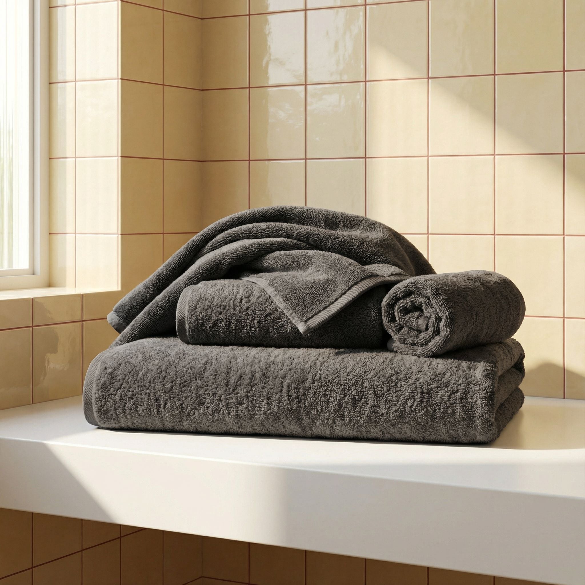 Serviettes ultra douces en coton australien