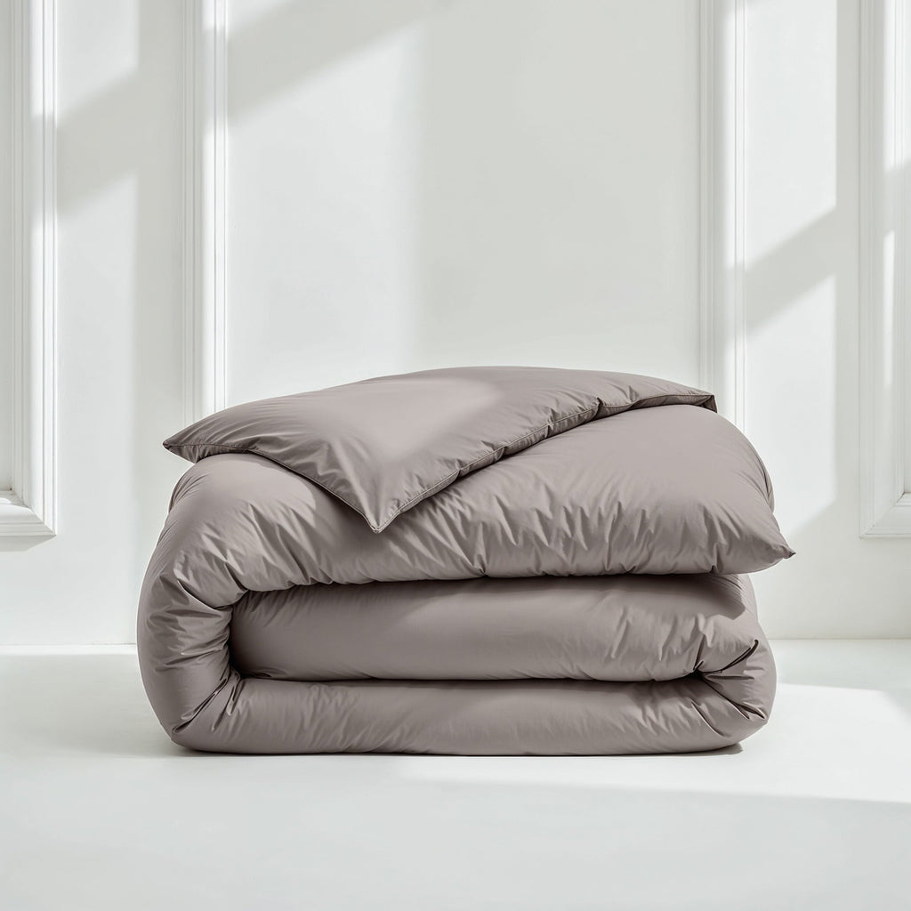 Parure de lit de luxe en satin de coton australien