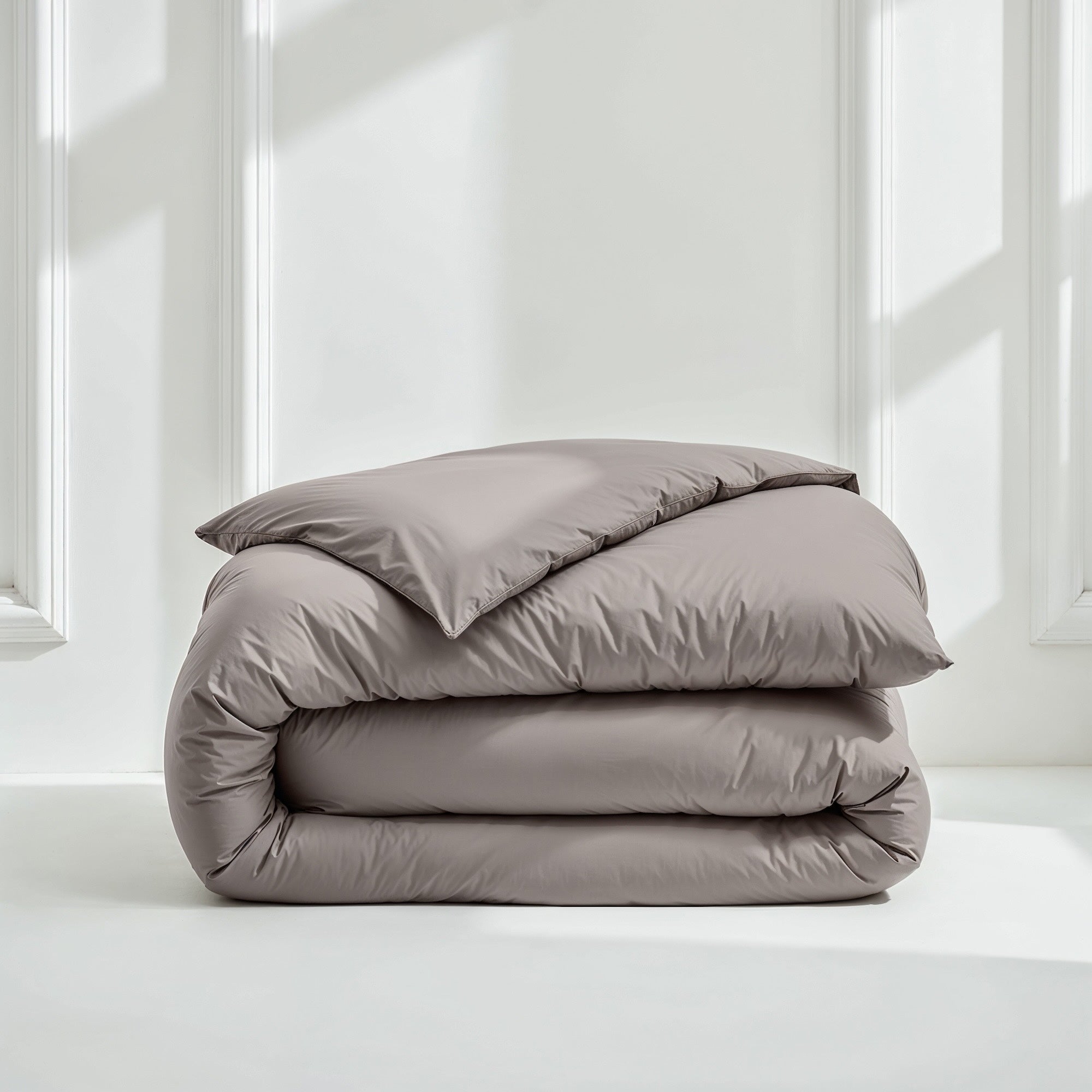 Parure de lit de luxe en satin de coton australien