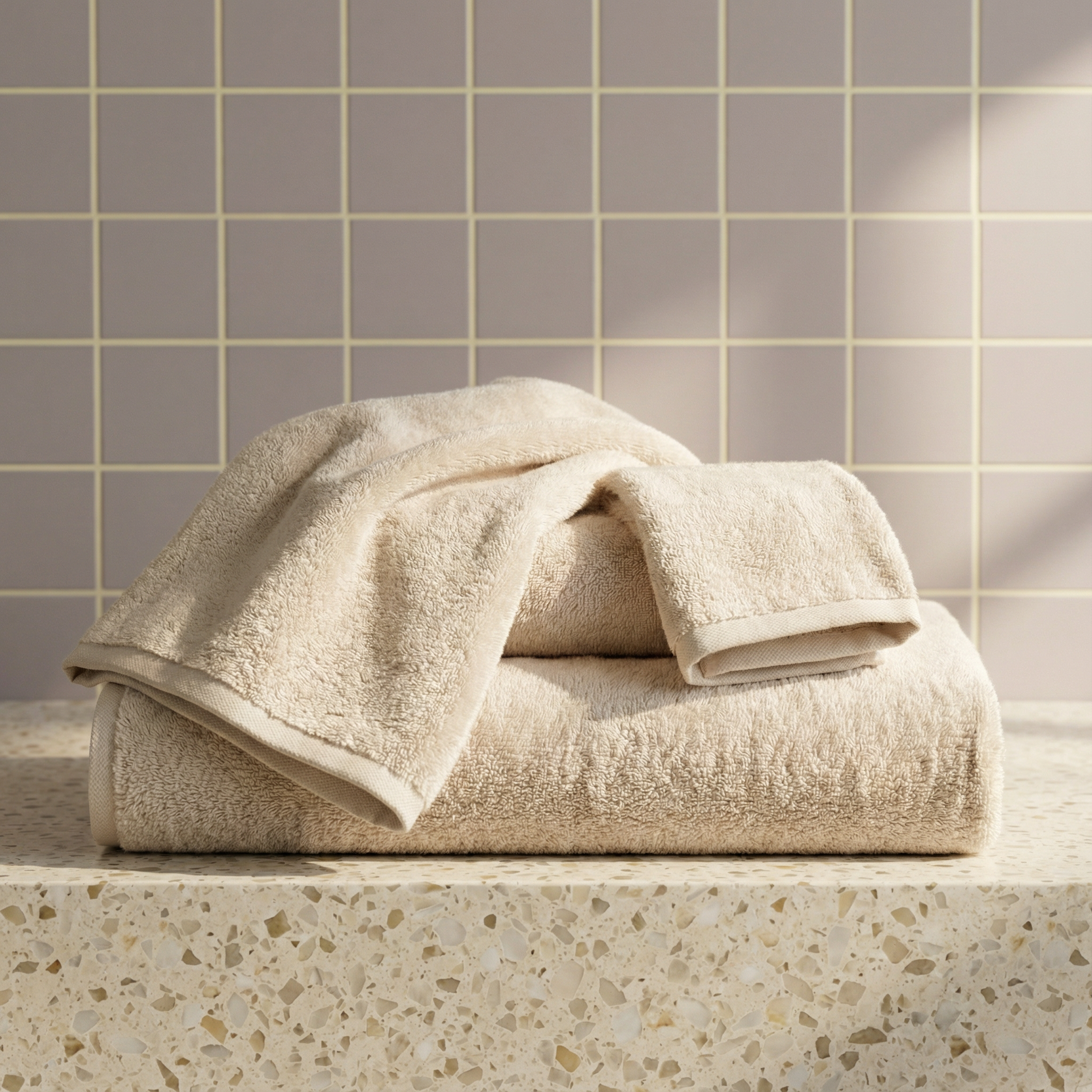 Serviettes ultra douces en coton australien