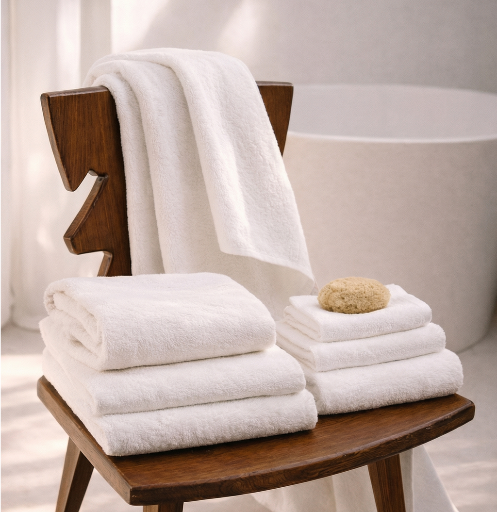 Serviettes ultra douces en coton australien