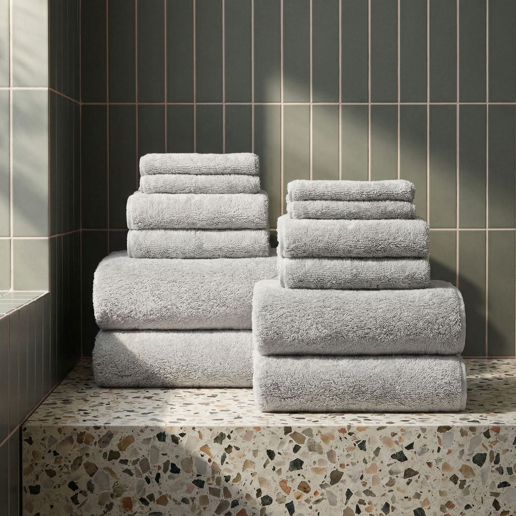 Serviettes ultra douces en coton australien