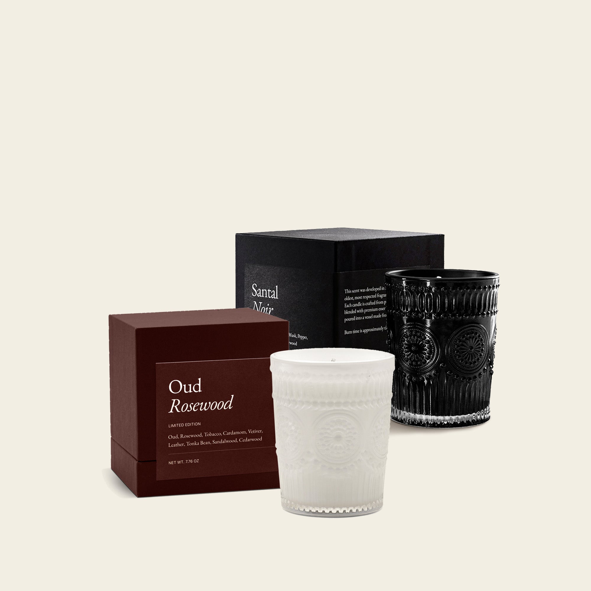 Noir Swiss Duftkerze im Glas
