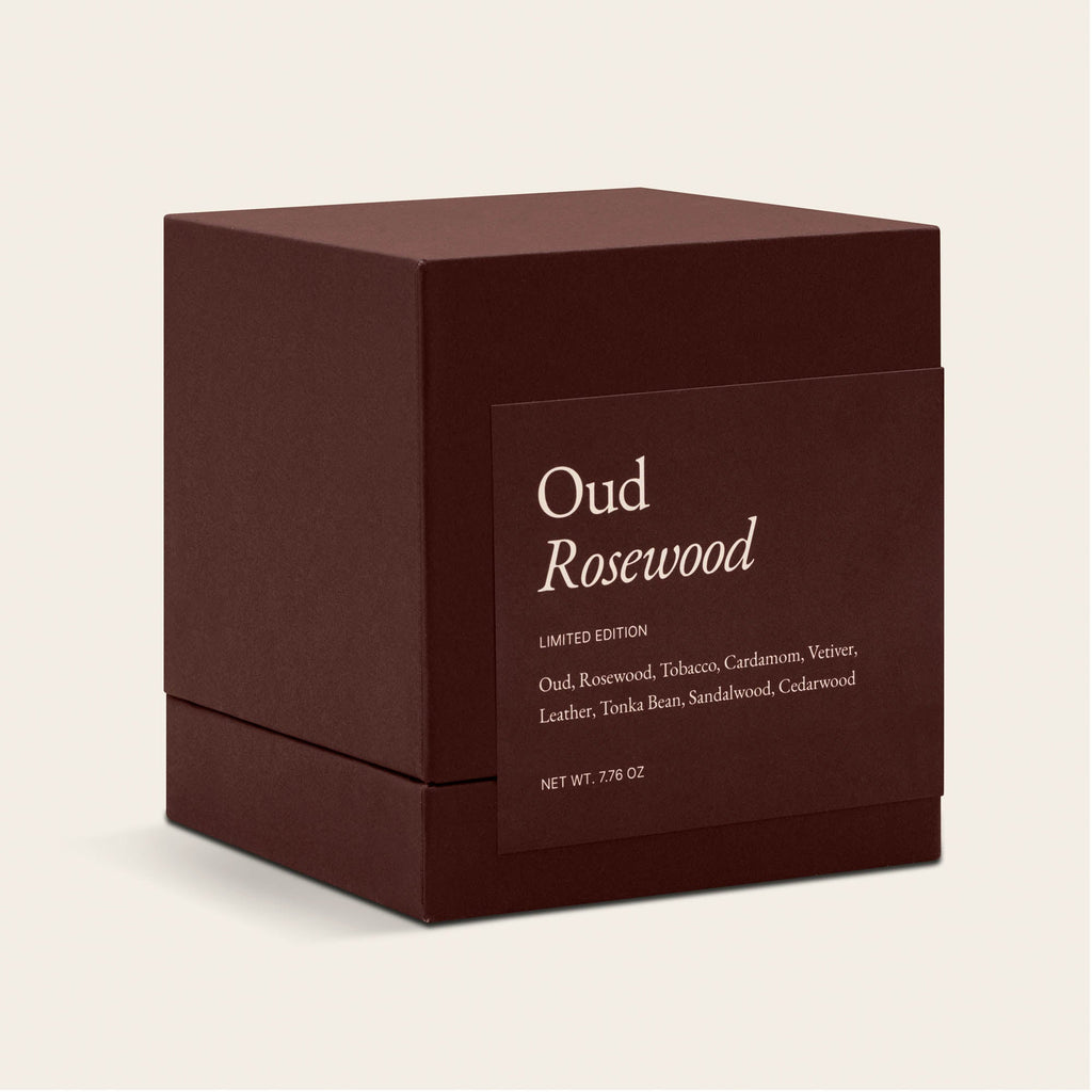 Bougie en verre parfumée Noir Swiss