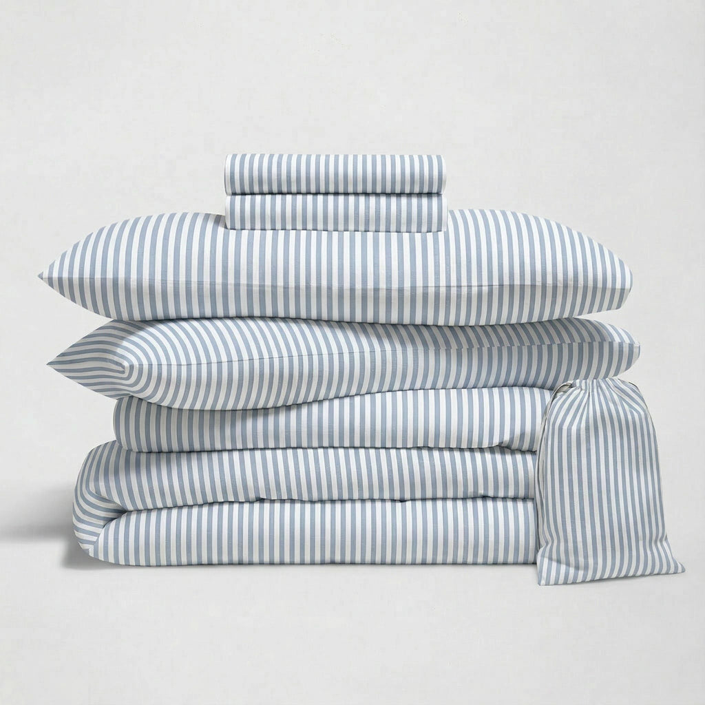 Parure de lit de luxe en satin de coton australien